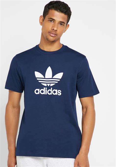 Amazon.com: Adidas Trefoil T Shirt Men